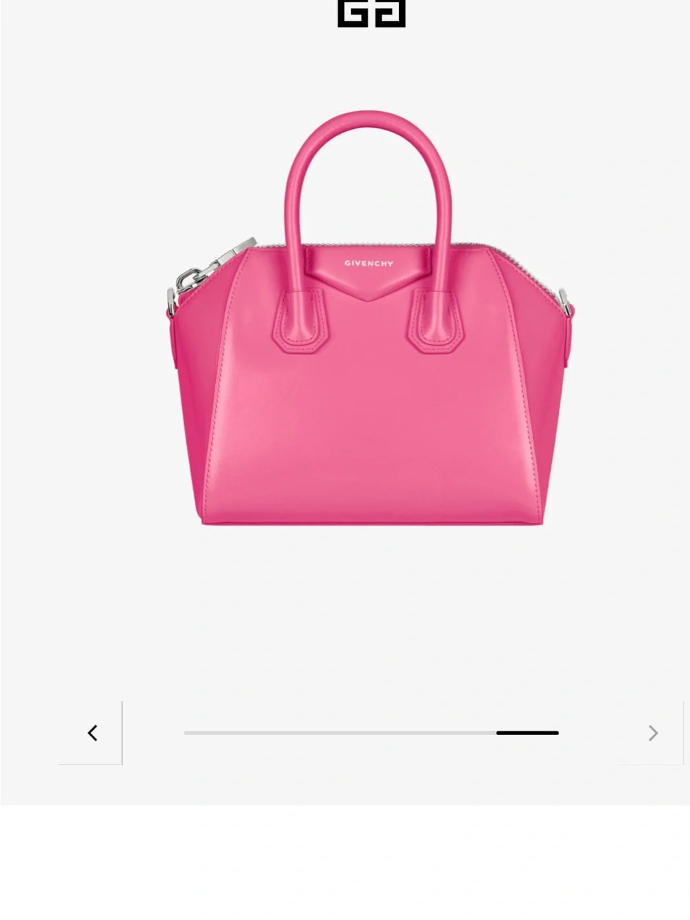 Givenchy Pink Antigona Mini Satchel